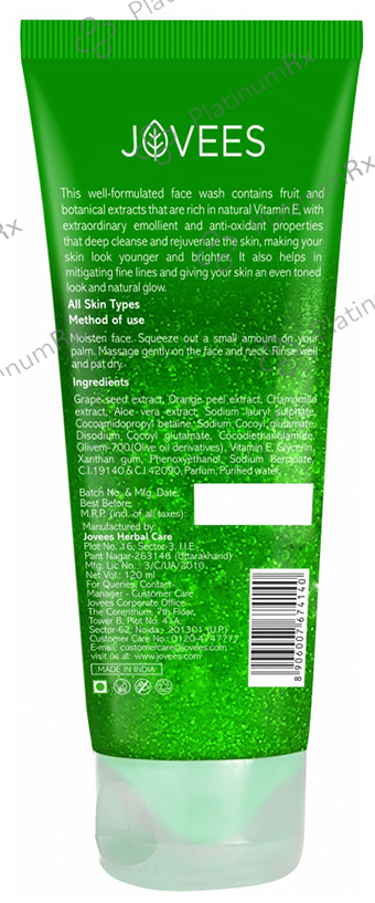 Jovees Grape Face Wash