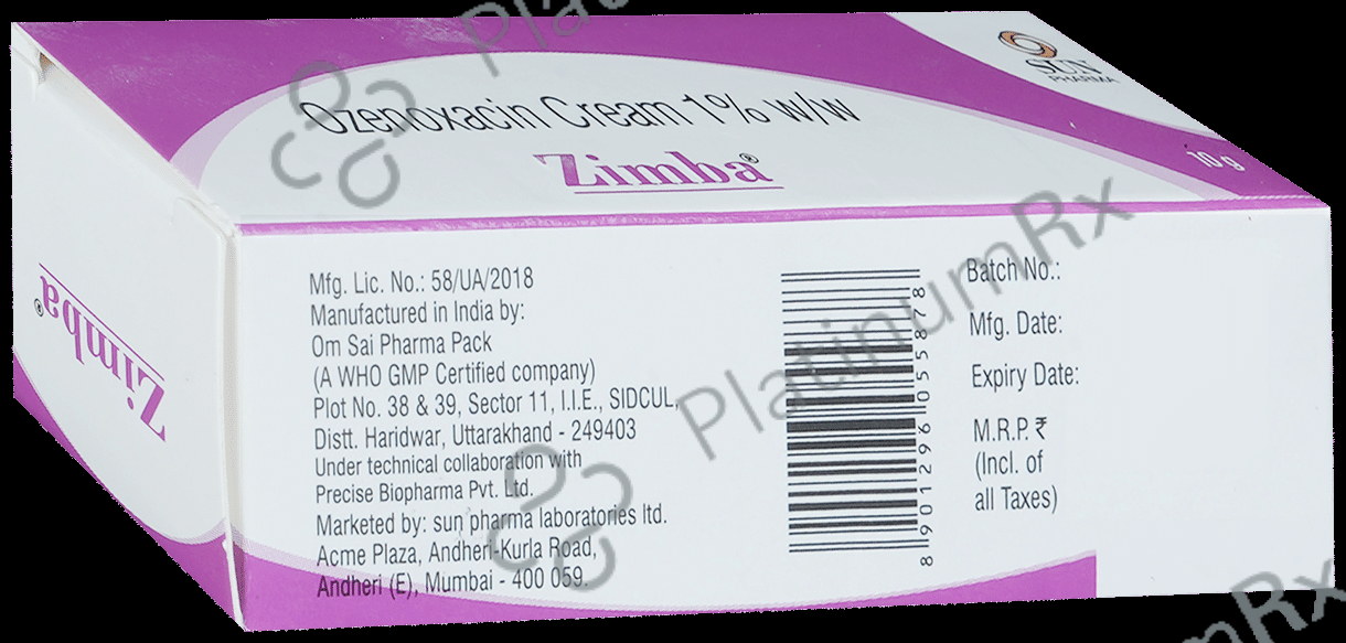 Zimba 1% Cream 10gm