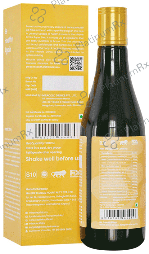 Miracle Drinks Sugar Care Liquid
