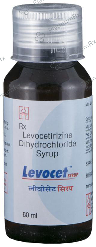 Levocet 2.5mg Syrup 60ml