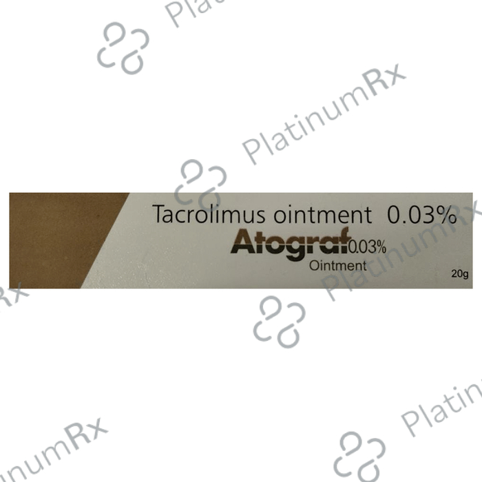 Atograf 0.03% Ointment 20gm