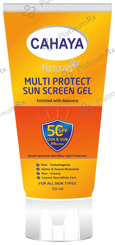 Cahaya Multi Protect Sunscreen Gel SPF 50