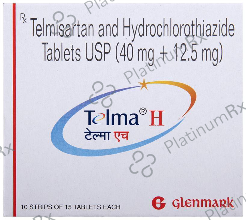 Telma H 40/12.5mg Tablet 15s