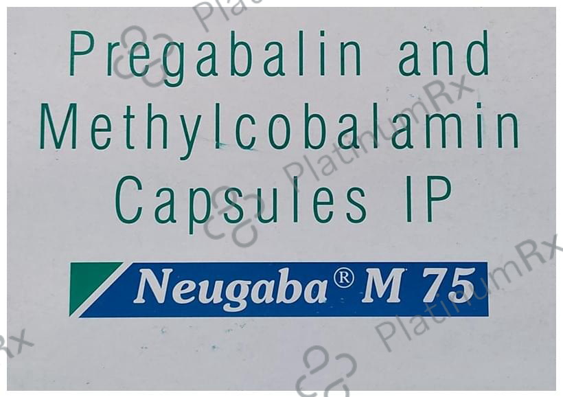 Neugaba M 75 Capsule 15s