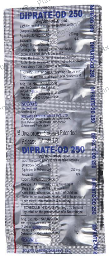 Diprate-OD 250 Tablet ER