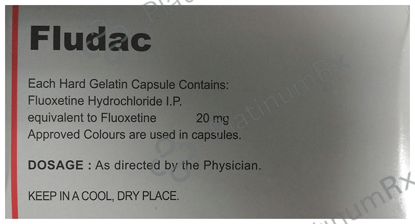 Fludac 20mg Capsule 15s