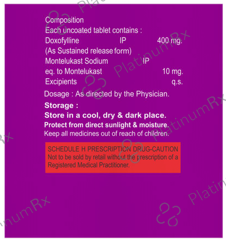 Doxorin M Tablet