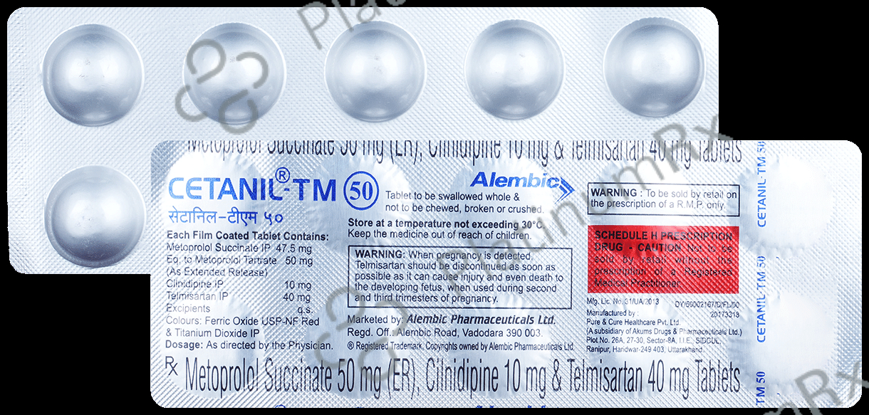 Cetanil-TM 50 Tablet ER