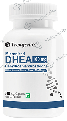 Trexgenics Micronized DHEA 100mg Veg Capsule