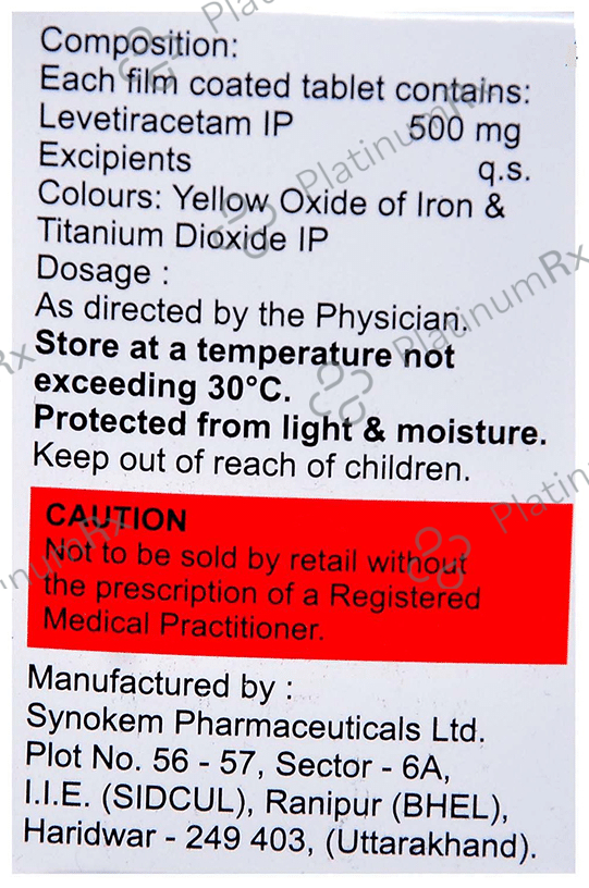 Emlevo 500mg Tablet 10s