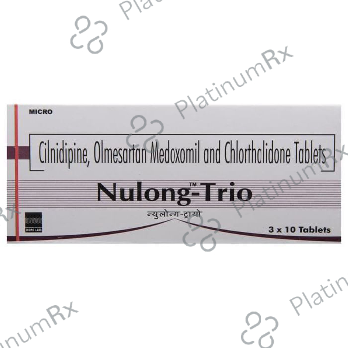 Nulong Trio 12.5/10/20mg Tablet 10s