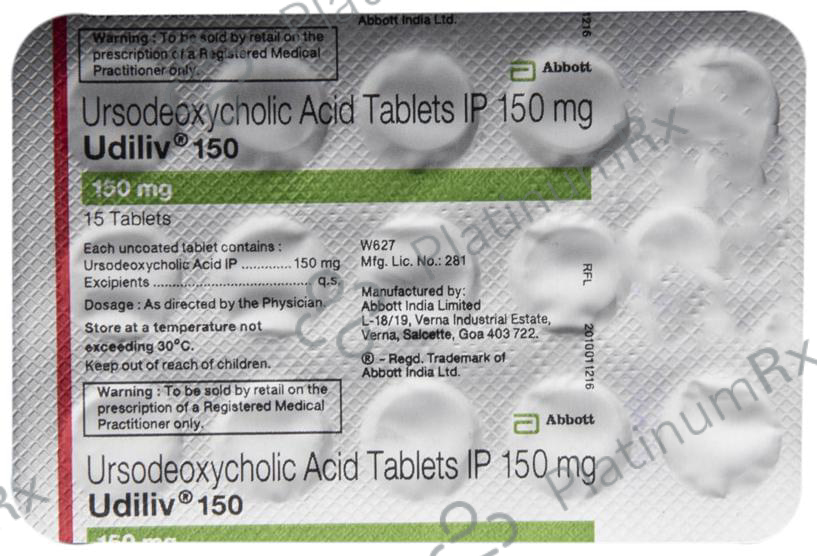 Udiliv 150mg Tablet 15s