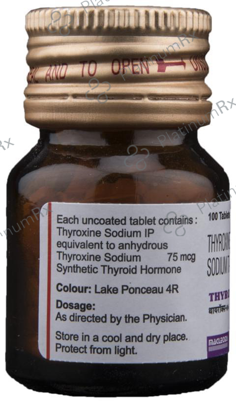 Thyrox 75 Tablet 100 Tablet