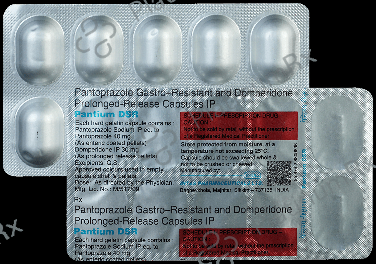 Pantium DSR 30/40mg Capsule PR 10s