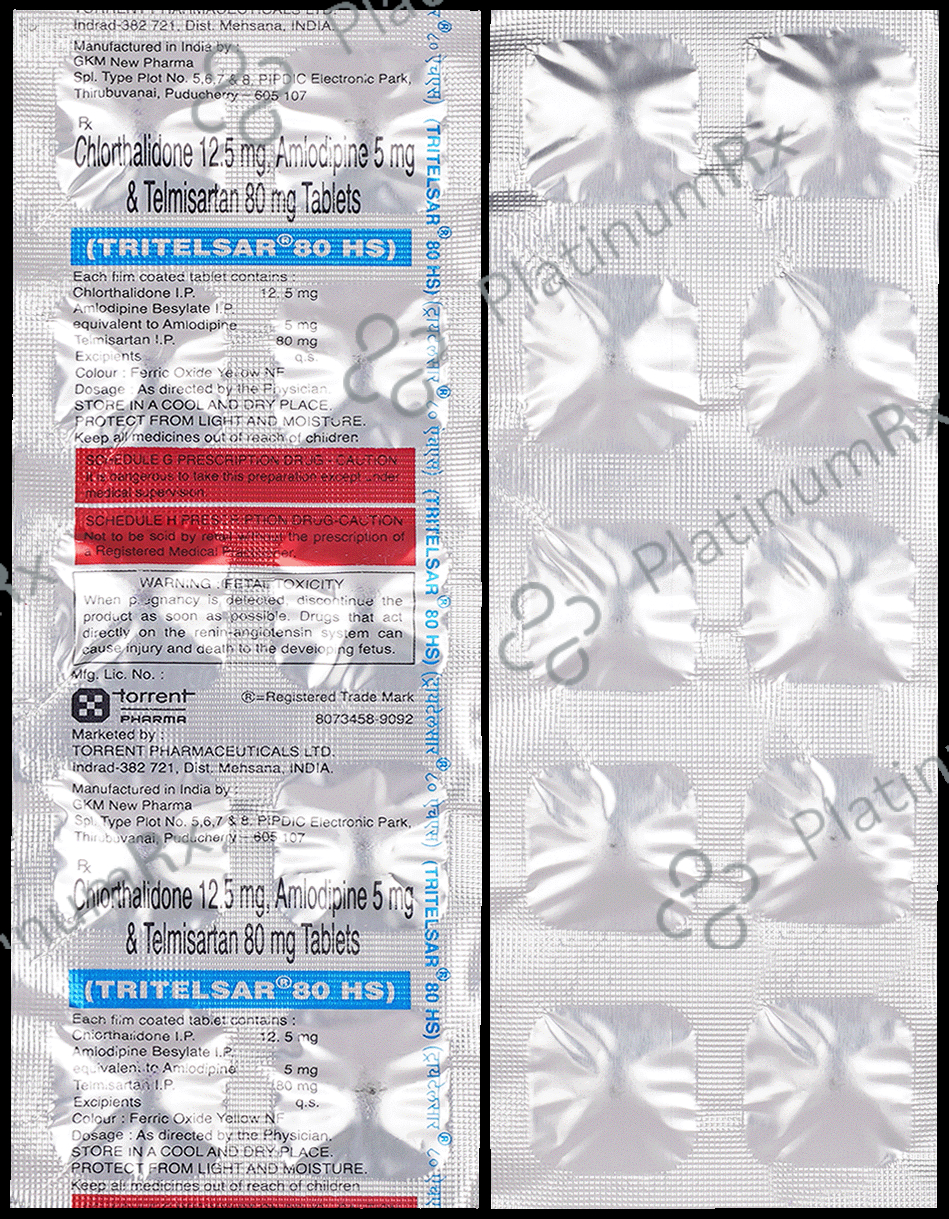 Tritelsar 80 HS Tablet