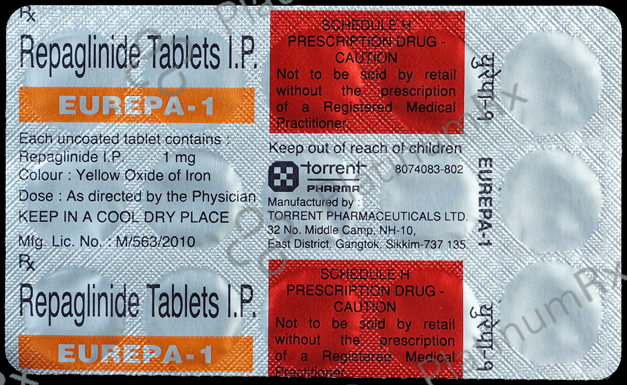 Eurepa 1mg Tablet 15s