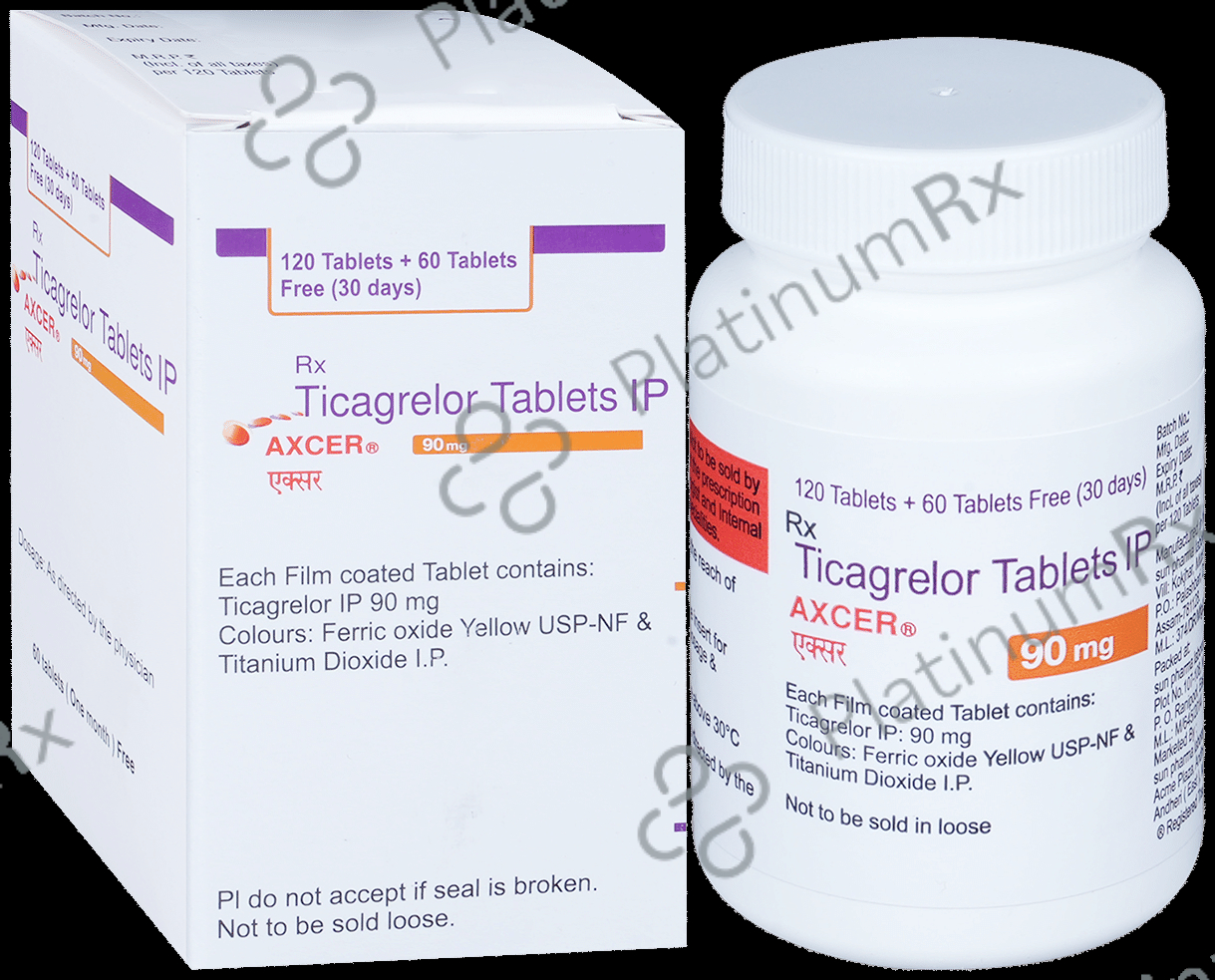 Axcer 90mg Tablet 180s