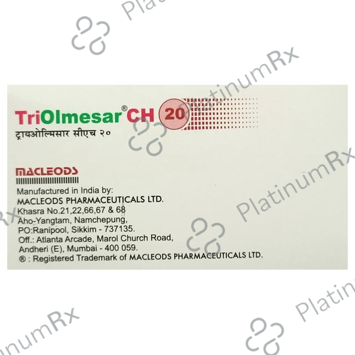 Triolmesar CH 5/12.5/20mg Tablet 15s