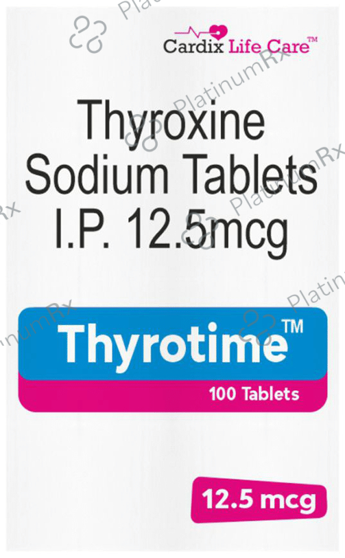 Thyrotime 12.5mcg Tablet