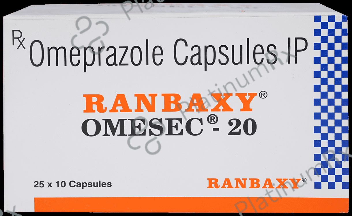Omesec 20 Capsule 10 Capsule