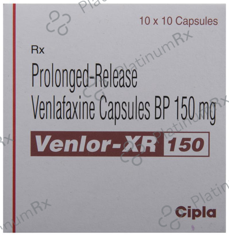 Venlor XR 150mg Capsule 10s
