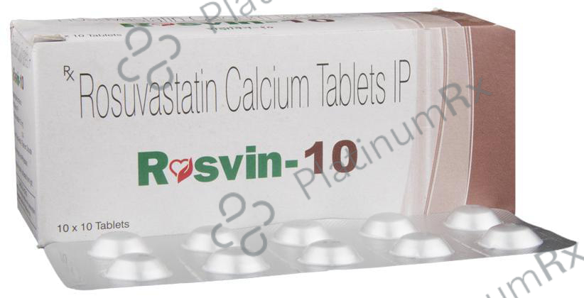Rosvin 10mg Tablet 10s