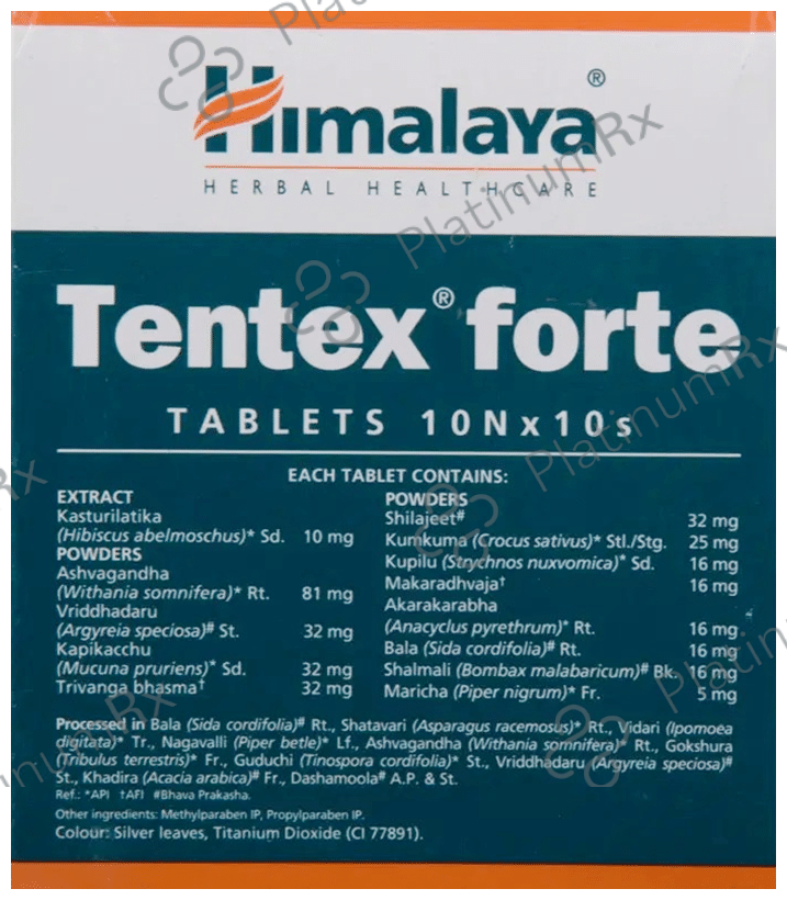 Himalaya Tentex Forte Tablet (10 Each) 2 bottles