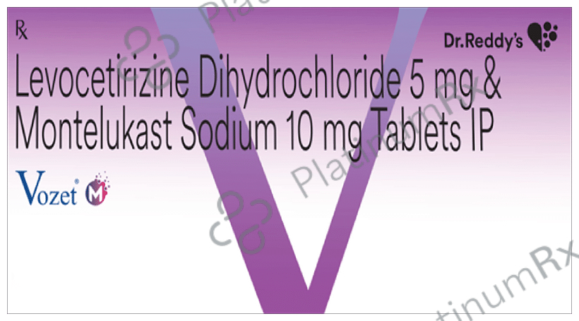 Vozet M 5/10mg Tablet 10s