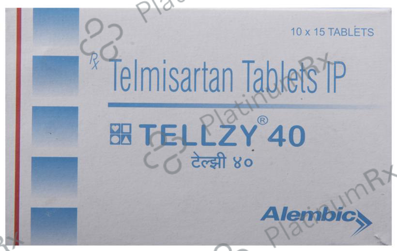 Tellzy 40mg Tablet 15s