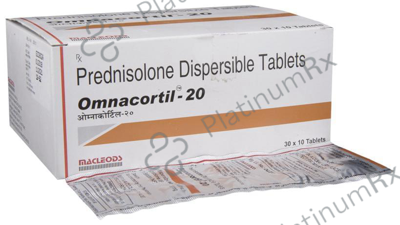 Omnacortil 20mg Tablet DT 10s