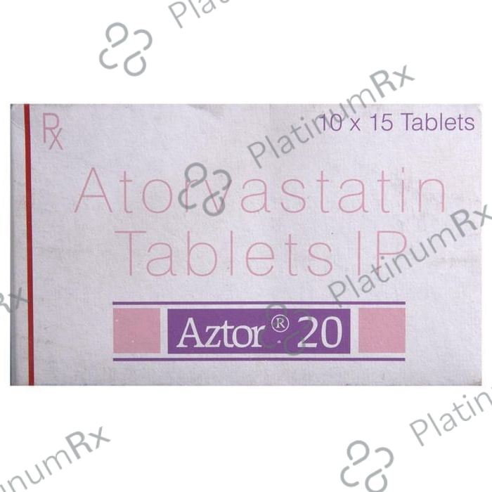 Aztor 20mg Tablet 15s