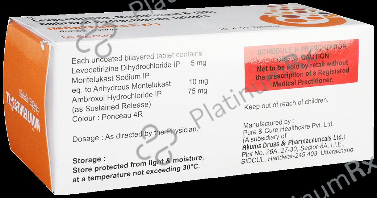Montegress XL 75/5/10mg Tablet SR 10s