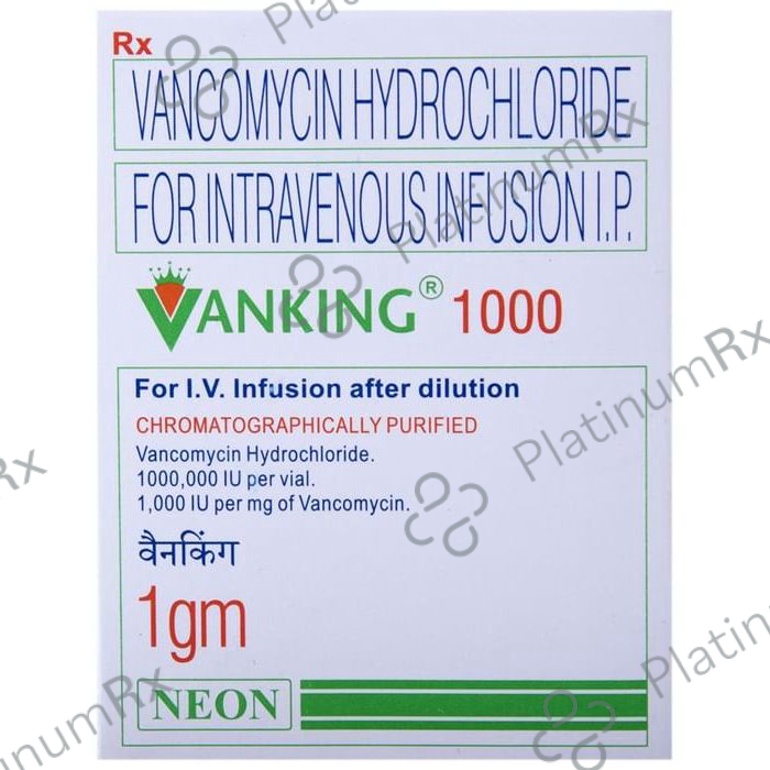 Vanking 1gm Infusion 10ml