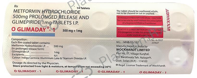 O Glimaday 1 Tablet PR