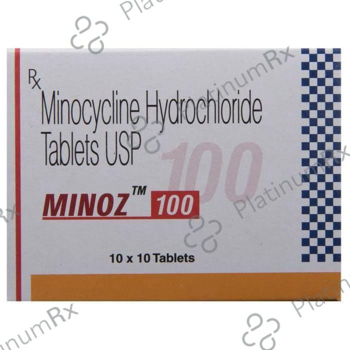 Minoz 100mg Tablet 10s