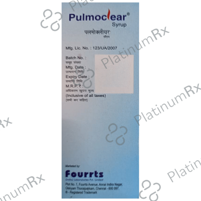 Pulmoclear Syrup 100ml