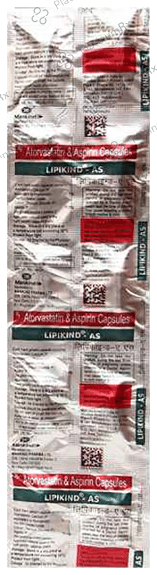 Lipikind AS 10/75mg Capsule 10s