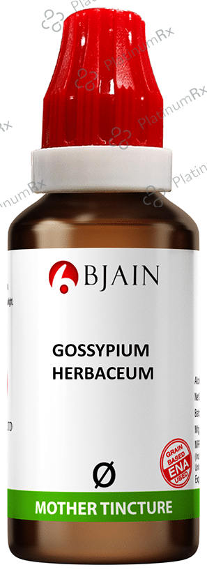 Bjain Gossypium Herbaceum Mother Tincture Q 30 ml