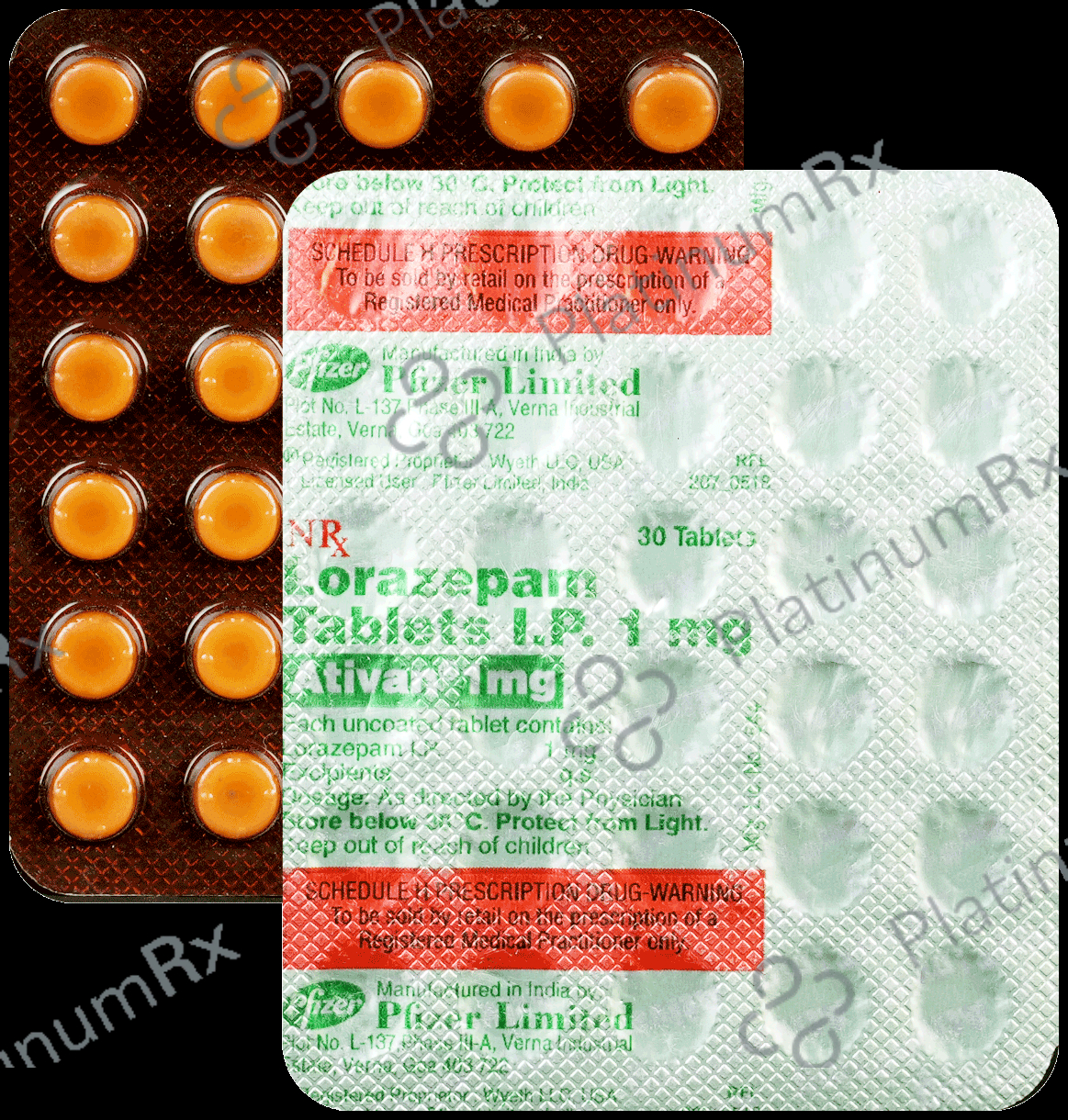 Ativan 1mg Tablet 30s