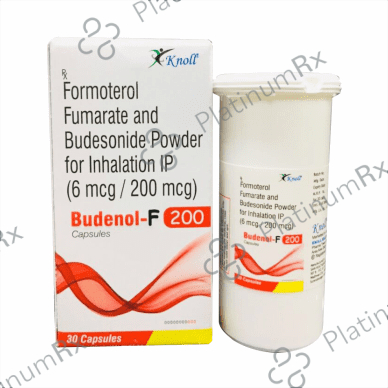 Budenol F 6/200mcg Cap 30s