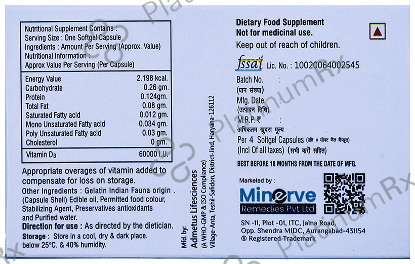 Cal Ok 60K Softgel Capsule