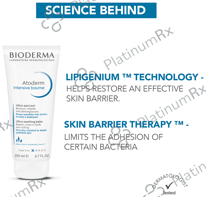 Bioderma Atoderm Intensive Baume Ultra Soothing Balm 200ml