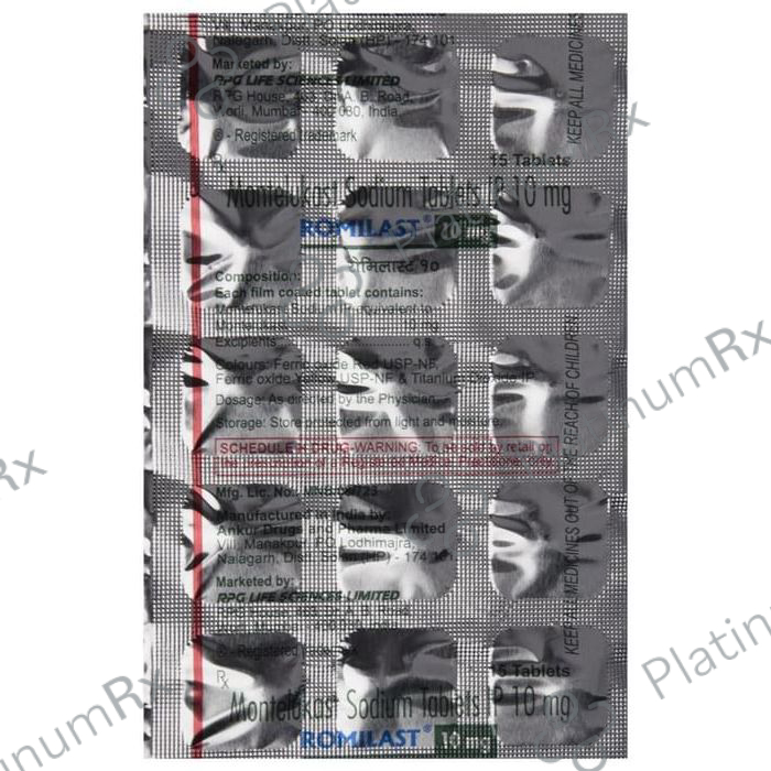 Romilast 10mg Tablet 15s