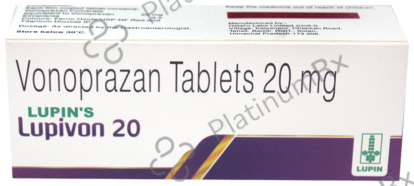 Lupivon 20mg Tablet 10s