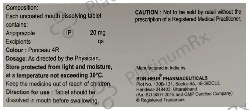 Arpisam 20mg Tablet