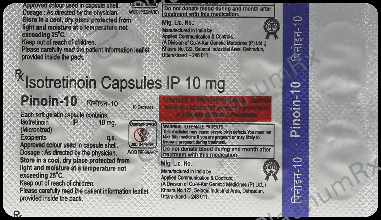 Pinoin 10mg Capsule