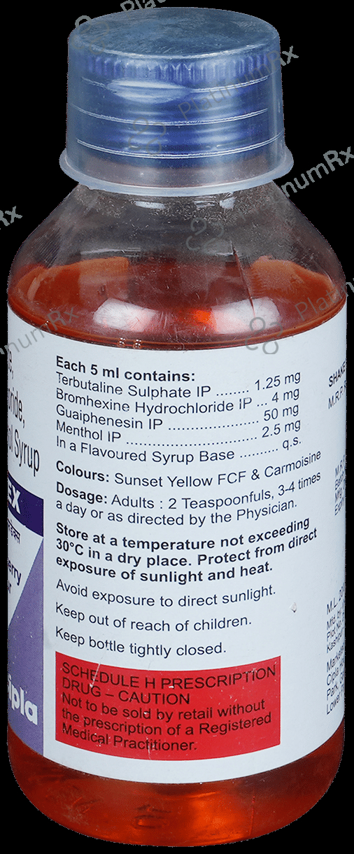 Bro Cofdex Syrup Raspberry 100ml