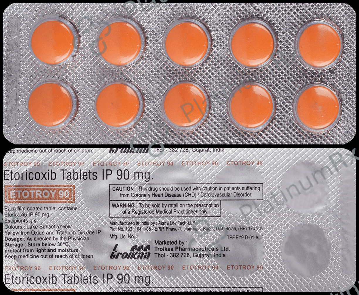 Etotroy 90mg Tablet 10s