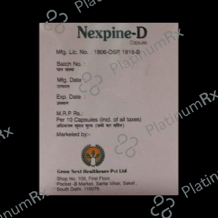 Nexpine-D Capsule SR
