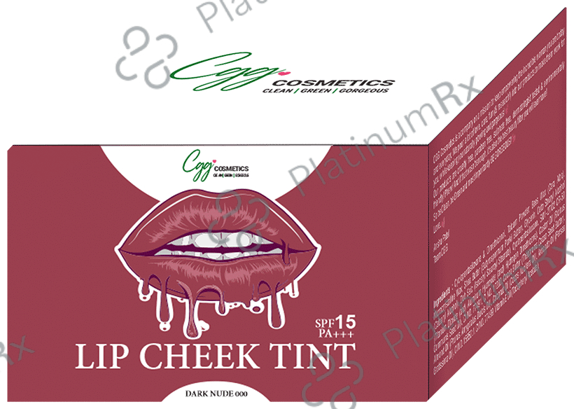 CGG Cosmetics Lip Cheek Tint SPF15PA+++ Dark Nude 122